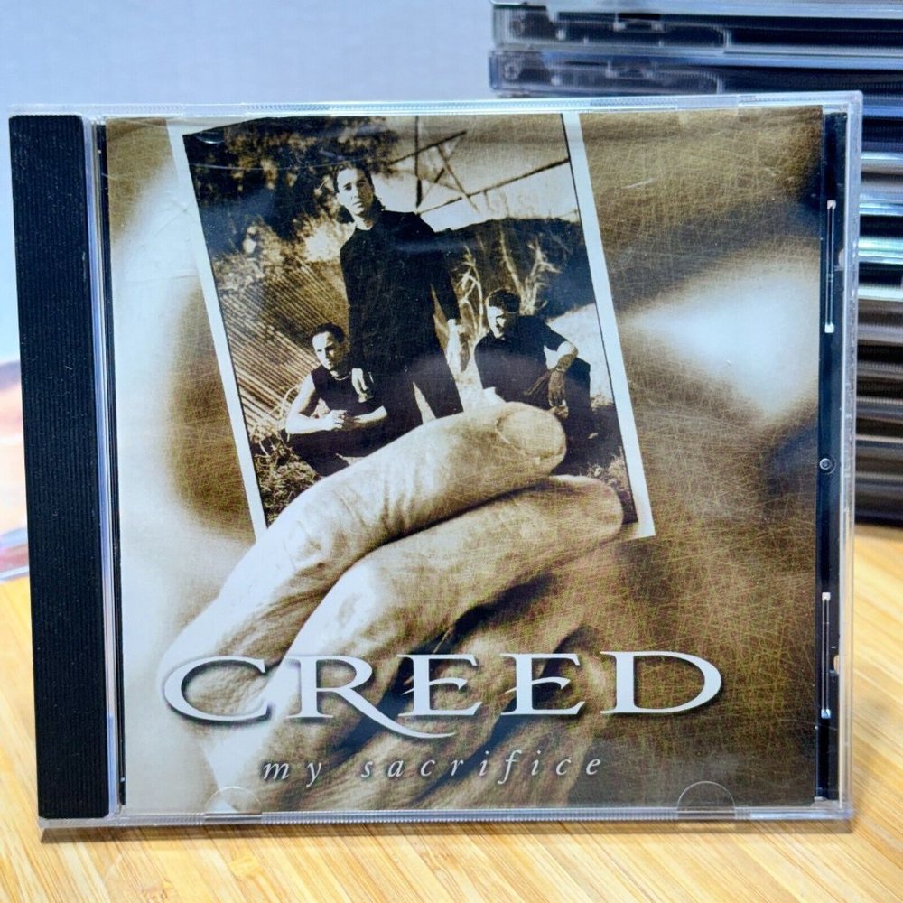 🎵 Creed My Sacrifice Album Version + Radio Edit 2 Tracks 2001 - Single CD 🎶